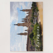 柱およびエブロ川の私達の女性のカテドラル ジグソーパズル (縦)