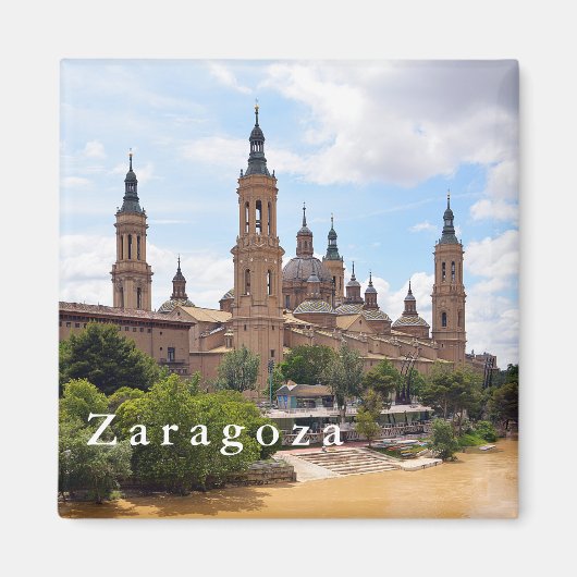 柱とエブロの聖堂 マグネット (正面)