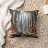 柱と人 クッション (ブランケット)