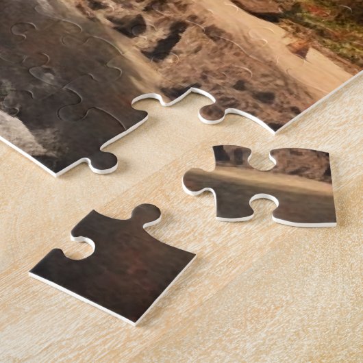 柱と人 ジグソーパズル (側面)