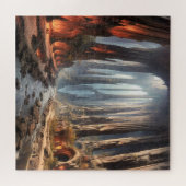 柱と人 ジグソーパズル (横)