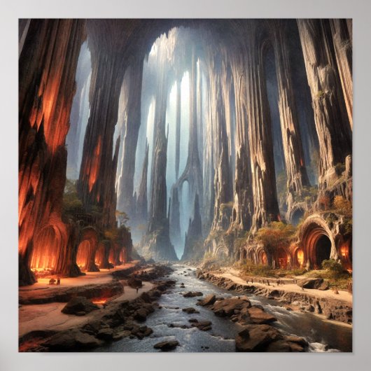 柱と人 ポスター (正面)