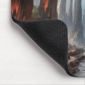 柱と人 マウスパッド (コーナー)