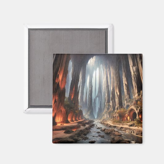 柱と人 マグネット (正面/裏面)