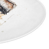 柱に立つペリカン カッティングボード (角)