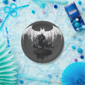 柱の上に止まった打者 ペーパープレート (パーティー)