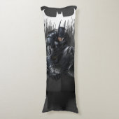 柱の上に止まった打者 ボディピロー (正面縦)