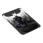 柱の上に止まった打者 マグネット (右側)