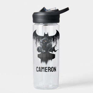 柱の上に止まった打者  名前の追加 ウォーターボトル