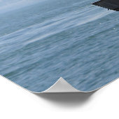 柱の上の孤独なカモメ ポスター (角)