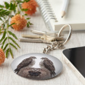 柱の上の鷹 キーホルダー (側面)