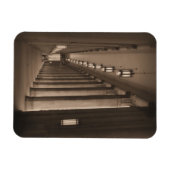 柱の列 – シビックオペラハウス – シカゴ マグネット (横)