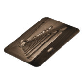 柱の列 – シビックオペラハウス – シカゴ マグネット (左側)