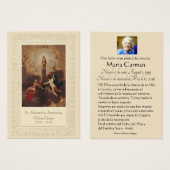 柱の女スペインの性 (正面&裏面)