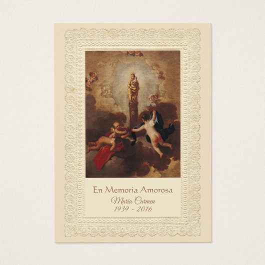 柱の女スペインの性 (正面)