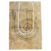 柱の構造をスクロール ミディアムペーパーバッグ (裏面)