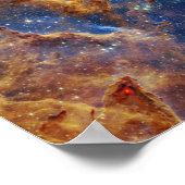 柱作成WebB宇宙望遠鏡科学nasa ポスター (角)