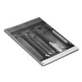 柱廊玄関のインテリアの透視図、Esne (La ノートブック (右側)