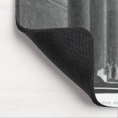 柱廊玄関のインテリアの透視図、Esne (La マウスパッド (コーナー)