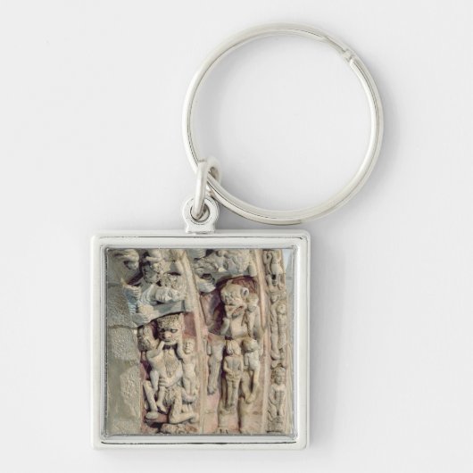 柱廊玄関De laグロリアの詳細 キーホルダー (正面)