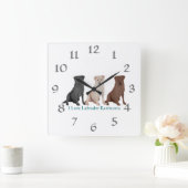 柱時計 スクエア壁時計 (ホーム)