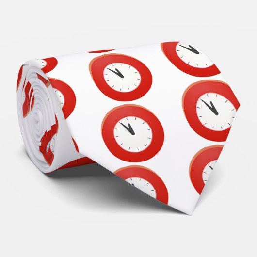 柱時計 ネクタイ (ロール)
