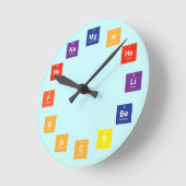 柱時計 ラウンド壁時計 (傾斜)