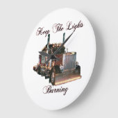 柱時計 ラージ壁時計 (傾斜)