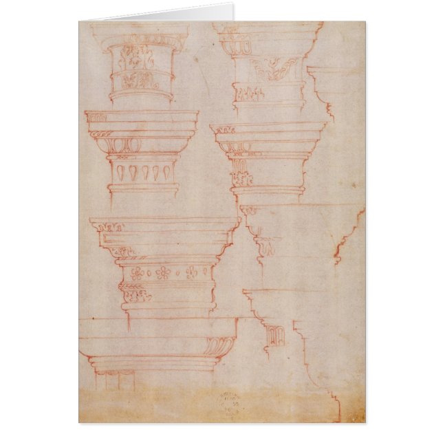 柱頭のW.18vの勉強 (正面)