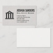 柱 |アンティーク建物 名刺 (正面/裏面)