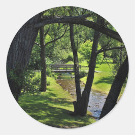柳の下に ラウンドシール