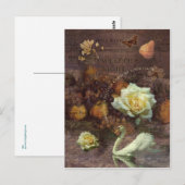 柳の小屋に… ポストカード (正面/裏面)