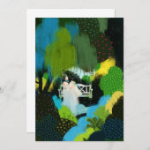 柳の少女 招待状 (正面/裏面)