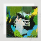 柳の少女 招待状 (正面/裏面)