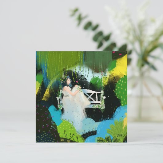 柳の少女 招待状 (スタンド正面)