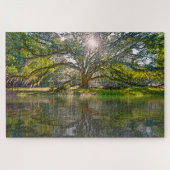 柳の木が生える場所 ジグソーパズル (横)