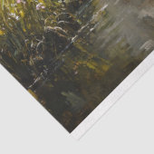 柳の木の下の絵を描羊 薄葉紙 (詳細)