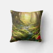 柳の枝 クッション (裏面)