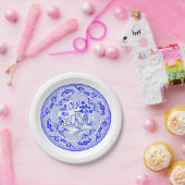 柳の模様[1912] ペーパープレート (パーティー)