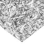 柳の葉木。抽象芸術自然 ショートテーブルランナー (コーナー)