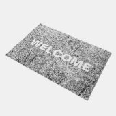 柳の葉木。抽象芸術自然 ドアマット (アングル)