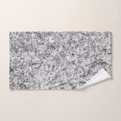 柳の葉木。抽象芸術自然 バスタオルセット (ハンドタオル)