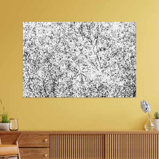 柳の葉 キャンバスプリント (インサイチュ (リビング))