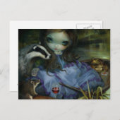 「柳の風」のはがき ポストカード (正面/裏面)