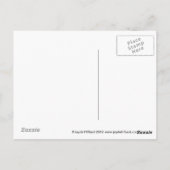 柳ふくろうはがき ポストカード (裏面)