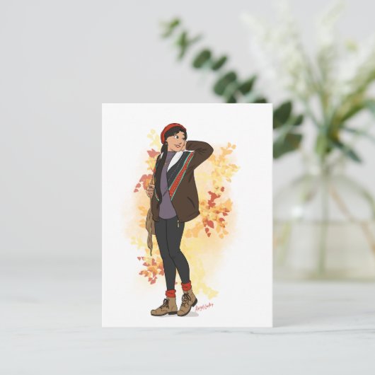 柳秋はがき ポストカード (スタンド正面)