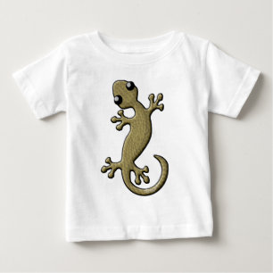 柳細工のヤモリ ベビーTシャツ