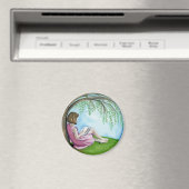 柳読の木の磁石の下 マグネット (インサイチュ (食洗機))