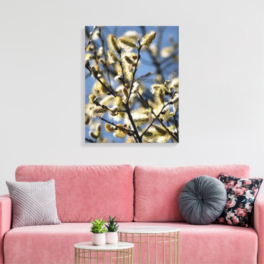 柳 キャンバスプリント (インサイチュ (リビング))