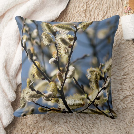 柳 クッション (ブランケット)